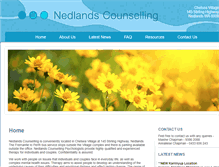Tablet Screenshot of nedlandscounselling.com.au